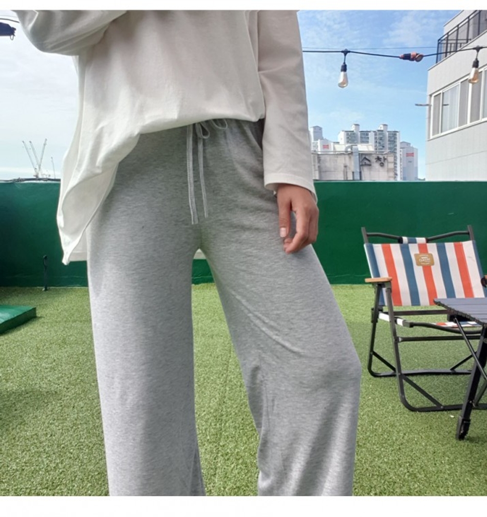 라운지 밴딩 요가 팬츠 - 메인 이미지
