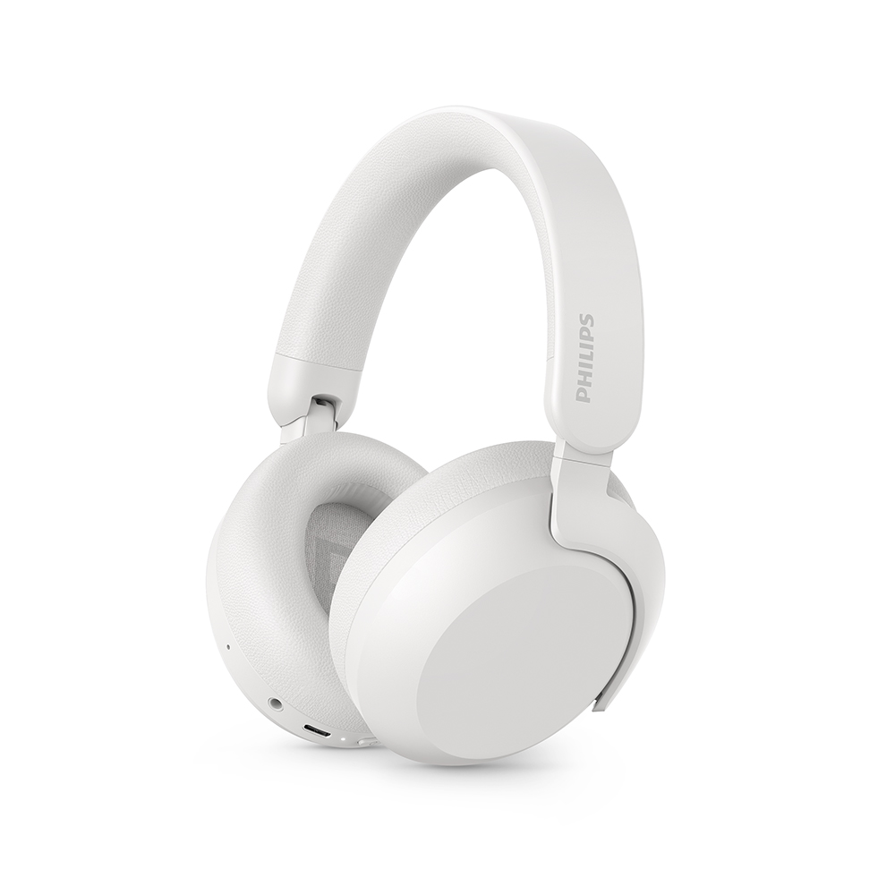 필립스 LDAC ANC 노이즈캔슬링 무선 블루투스 헤드셋 TAH8000 화이트 제품 이미지