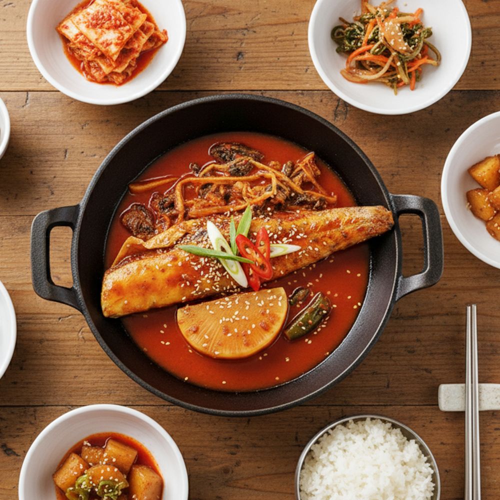 [3+1]오션쉐프 시래기 품은 코다리 무 조림 코다리 찜 350g, 3개 - 상품 이미지