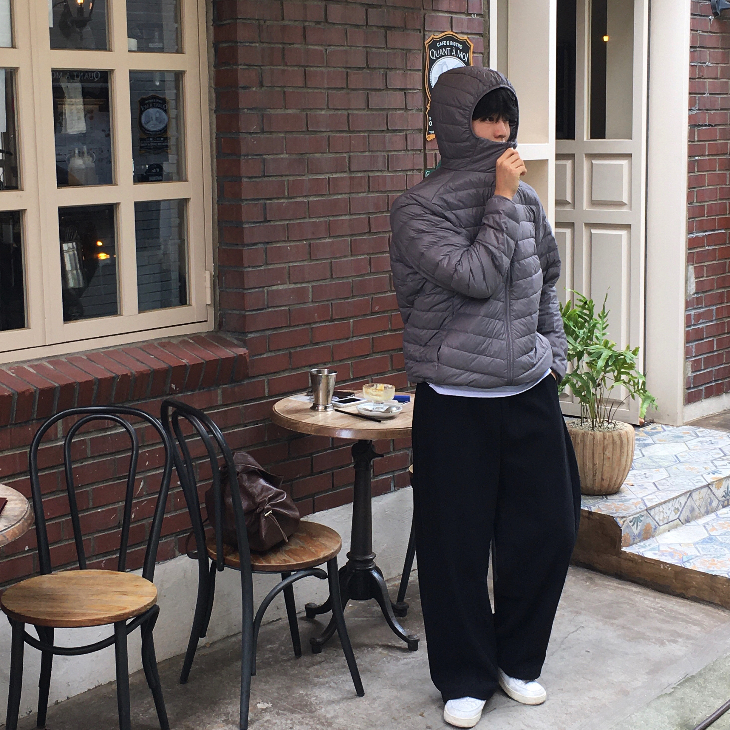 남성경량다운 남성퀄팅패딩 남자오리털패딩 - 상세 이미지 4