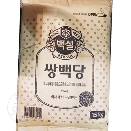 로공이 쌍백설탕 15K 백설탕15KG