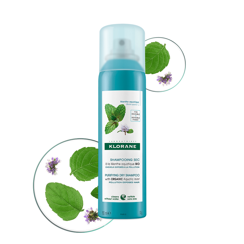 [클로란] 아쿠아민트 쿨세범 드라이샴푸 150ml (지성두피&두피쿨링) - 상품 이미지