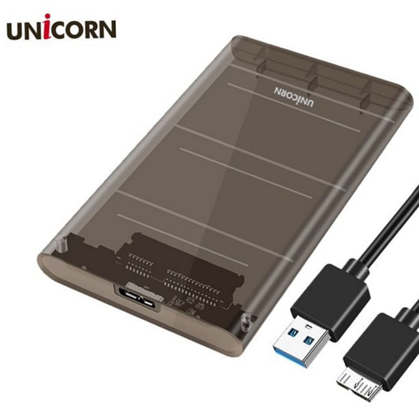 투명 2.5인치 외장 하드 케이스 타입 usb 3.1 외장 하드 - 메인 이미지