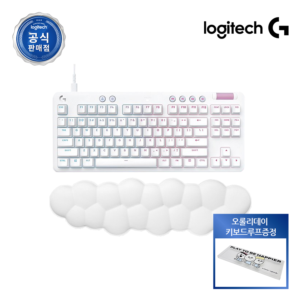 로지텍코리아 로지텍G G713 오로라 컬렉션 유선 게이밍 키보드 - 상품 이미지