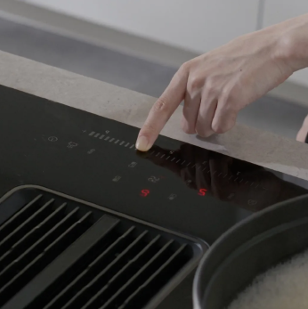 한샘 올인원 후드일체형 인덕션 배송설치포함 쿡탑 4구(CTB-HS614MD)