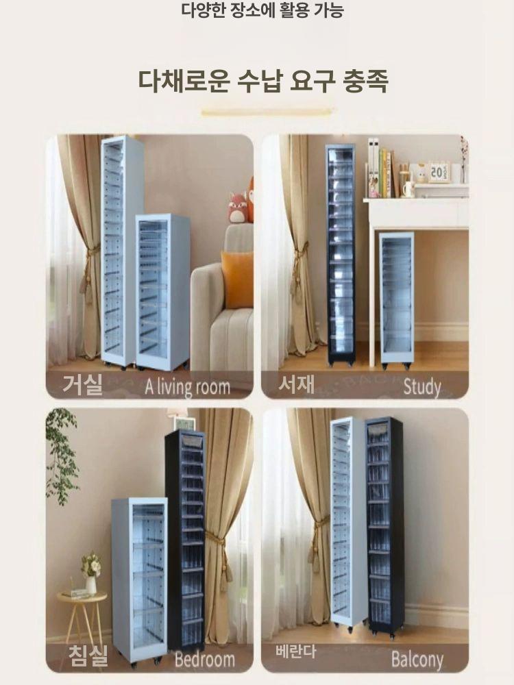 매니큐어 진열장 네일 수납장 정리함 미용실 네일샵 보관 - 상세 이미지 3