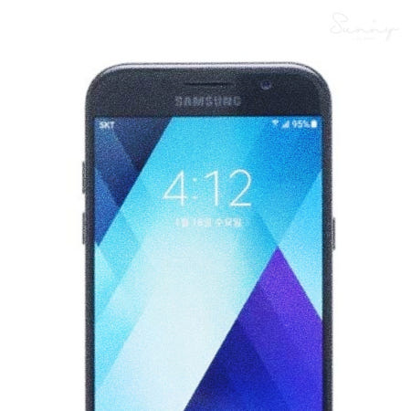 지앤리협력사 예정원 갤럭시A5 2017 강화유리 액정보호필름 2매 강화유리필름