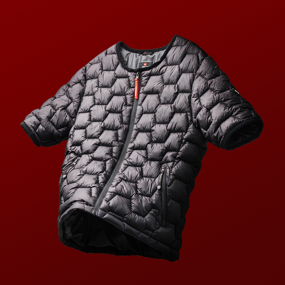 몽크로스 테크웨어 자이툰 무브 웰론 패딩점퍼 반팔점퍼, 90 제품 이미지