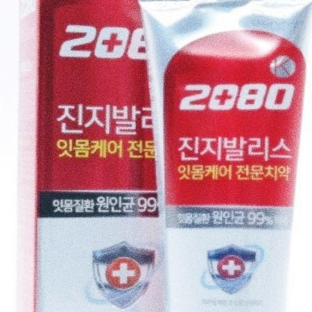 2080K 잇몸케어 진지발리스 치약 오리지날 120g 부드러운치약