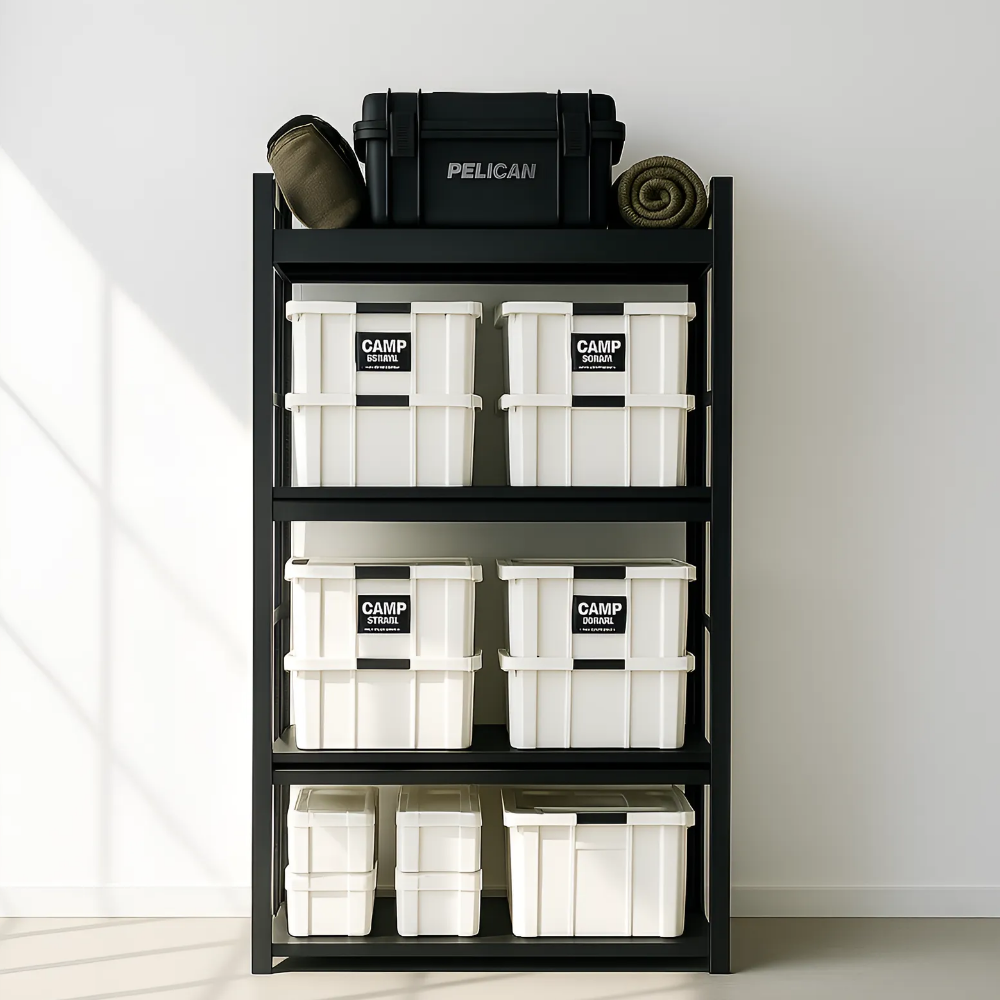 베란다수납장 거실 철제 수납장 틈새 조립식 다용도 제작 4단 600