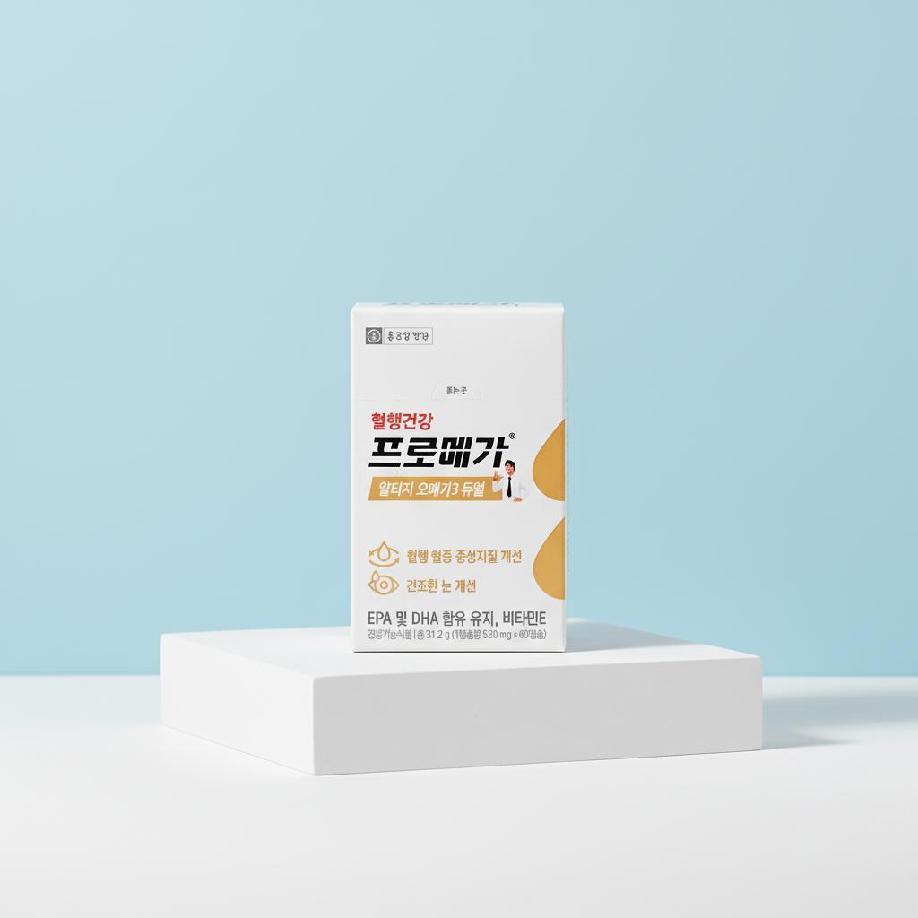 종근당건강 프로메가 알티지 오메가3 듀얼 60캡슐 - 상품 이미지