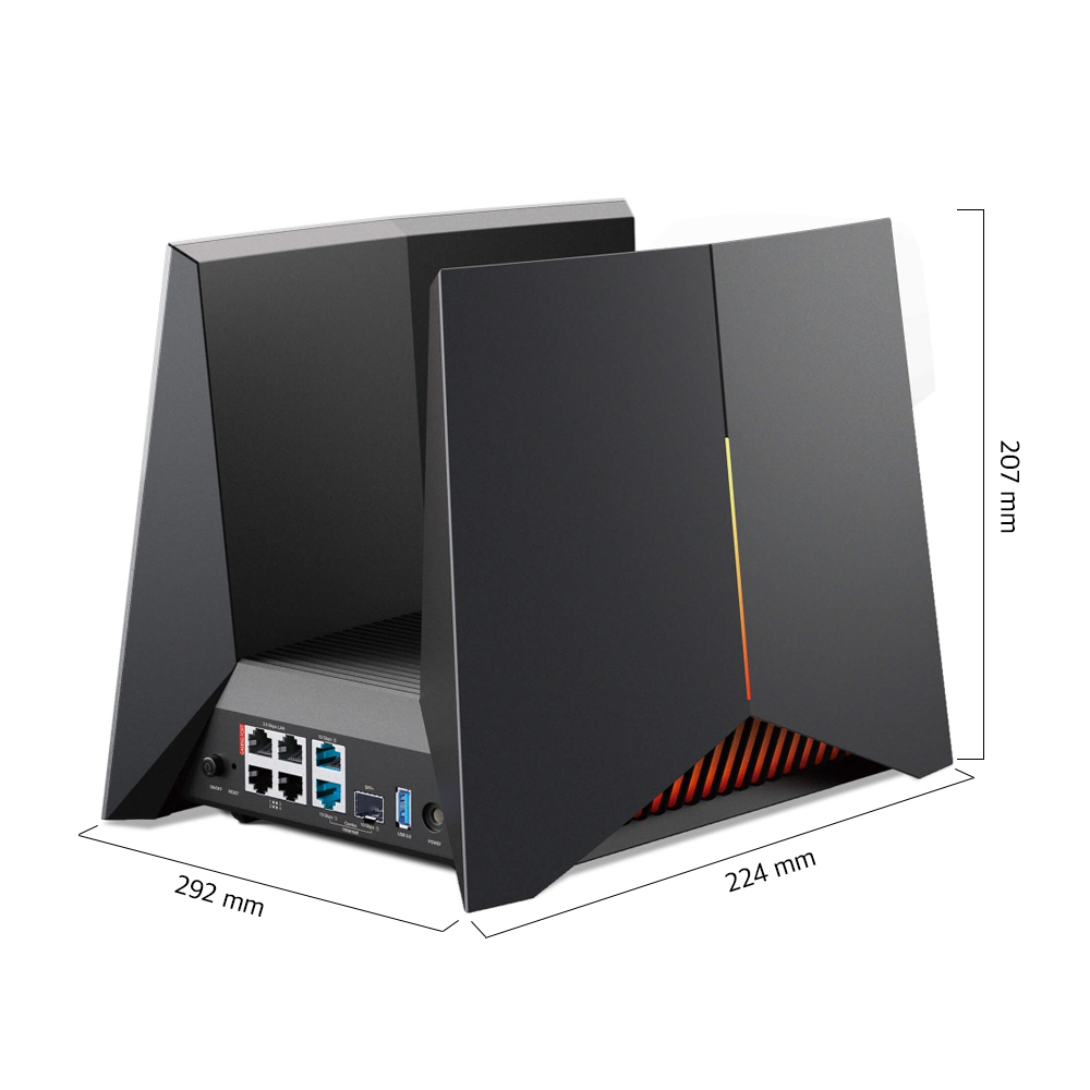 티피링크 10G 19000Mbps Archer GE800 게이밍 트라이밴드 Wi-Fi 7 와이파이 기가유무선 인터넷 공유기 - 상세 이미지 2