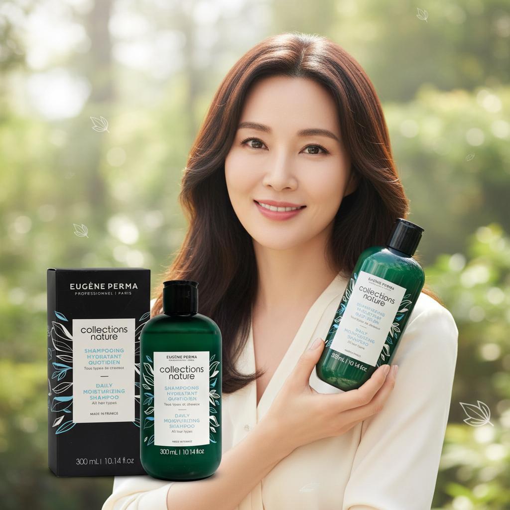 유진페르마 컬렉션즈 네이처 데일리 모이스처라이징 샴푸 300ml x 2개 - 메인 이미지