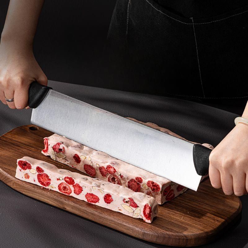 브라우니 치즈칼 양손 양쪽 케이크 떡 절단칼 커팅기구 주방 작두 베이킹 자르는 절단 - 상품 이미지