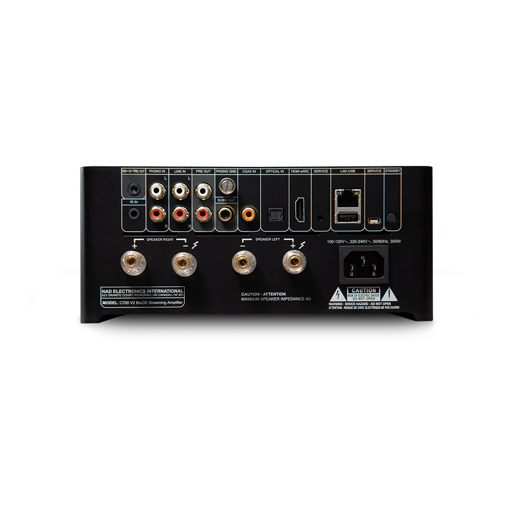 [국내정발] NAD C700 V2 올인원 미니 네트워크플레이어 앰프 - 상세 이미지 2