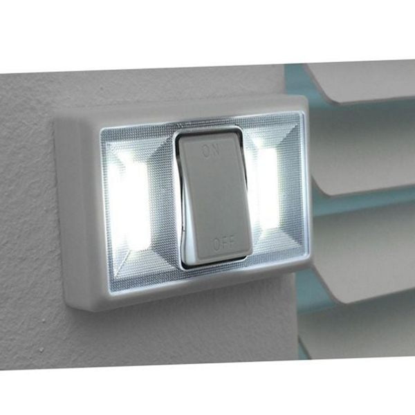 스위치 led 벽면 등 붙이는 led 등 건전지 무선 - 메인 이미지