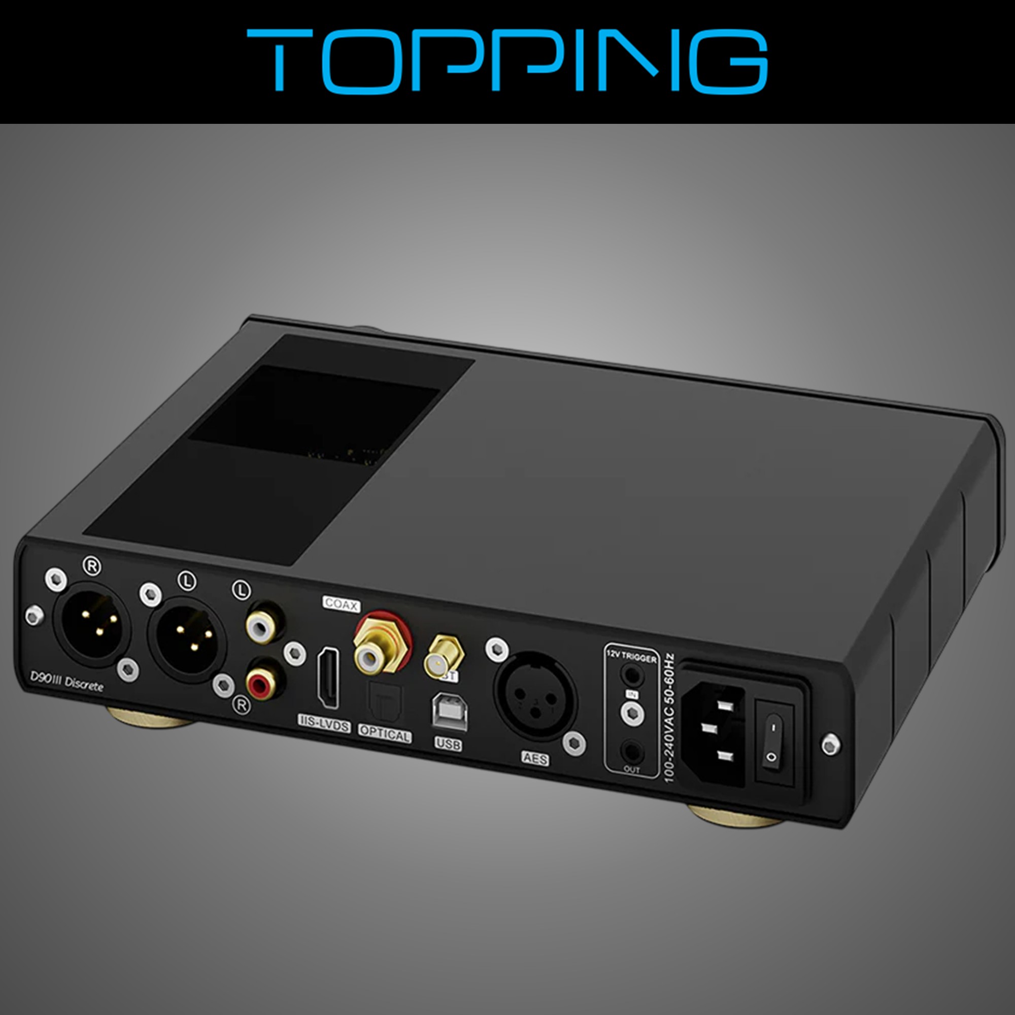 TOPPING 토핑 D90 III Discrete DAC 플래그십 컨버터 국내정식수입제품 이미지 6