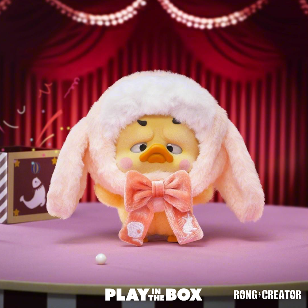 [플레이인더박스] Upset Duck 업셋 덕 포켓 크레이지서커스 덕 플러시 인형키링 - 상세 이미지 2