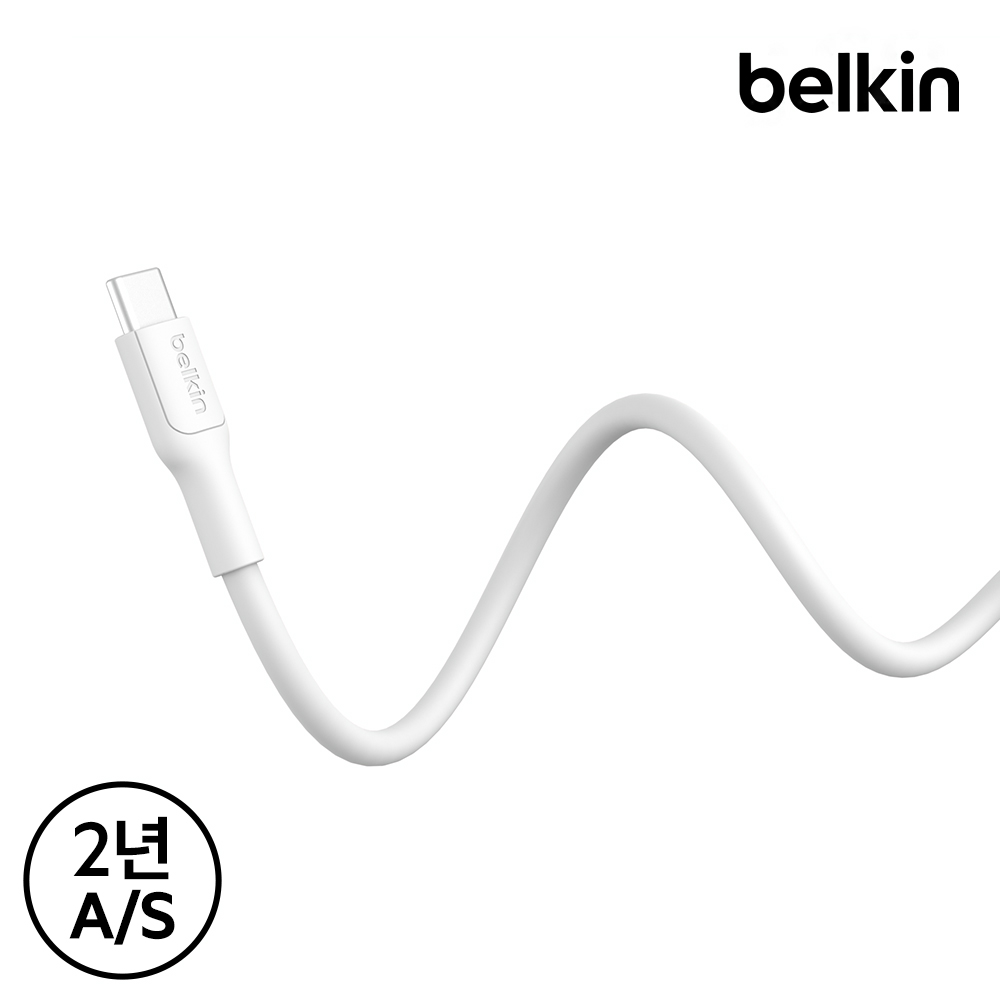 벨킨 USB-C to 라이트닝 충전 케이블 1M CAA021qc1M 아이폰14 13 12 11 호환 - 상세 이미지 3