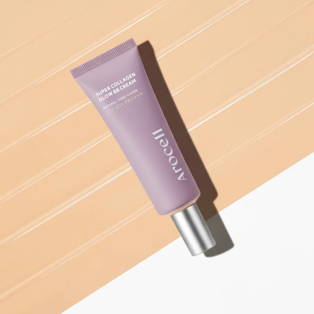 [10% 추가적립/4월 네이버PICK] 아로셀 슈퍼 콜라겐 글로우 비비 크림 40ml + [증정] 콜라겐 랩핑 마스크 1박스(5mlx4) 이미지 4