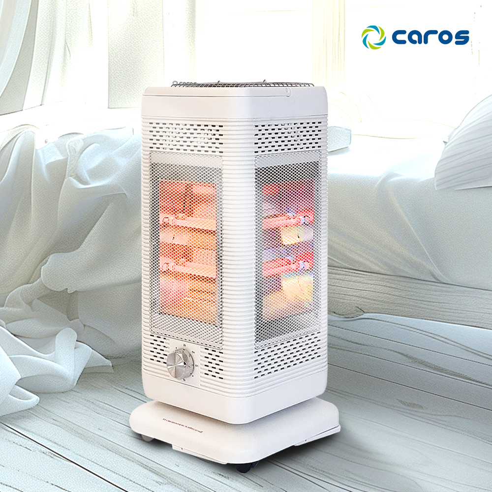 캐로스 오방난로 가벼운 전기히터 난방기 스토브 업소용 가정용 사무실 무소음