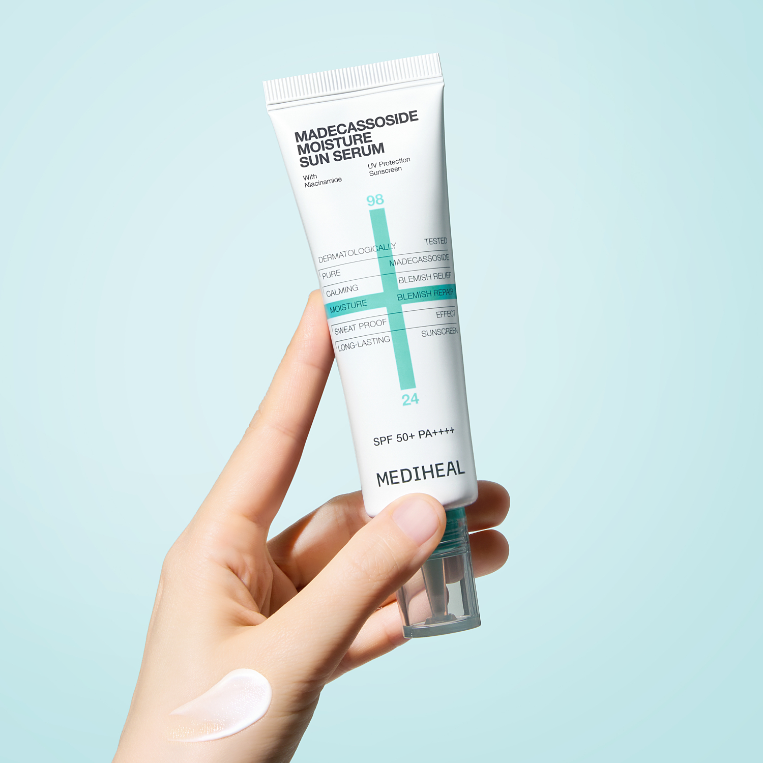 메디힐 양현종 마데카소사이드 수분 선세럼 흔적 리페어 (SPF 50+) 50ml, 1개 상품 이미지