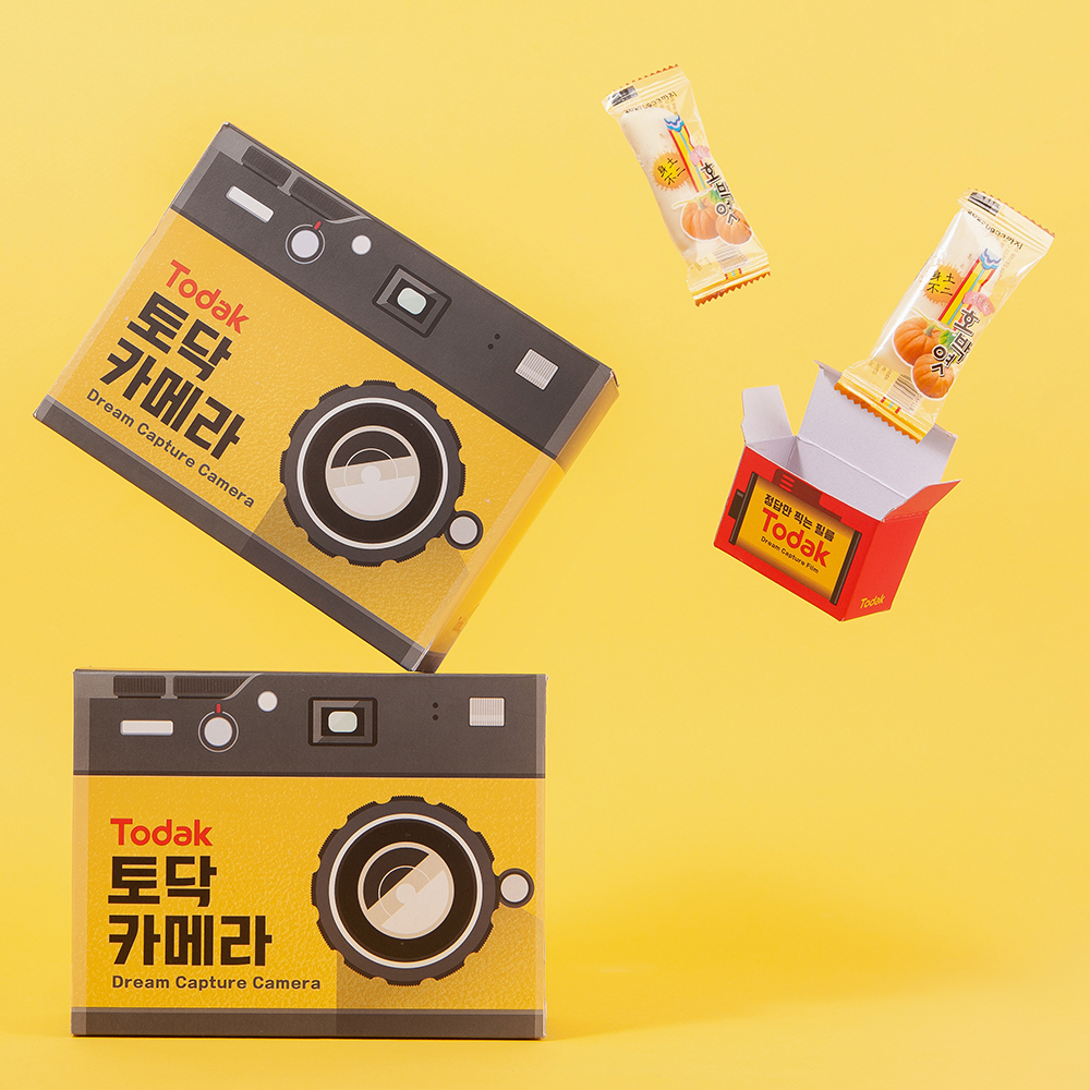 정답만 찍는 백점만점 수능 토닥카메라 응원한당 초콜릿 선물세트(만점엿포함) - 상세 이미지 3
