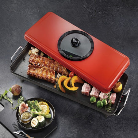 와이드 전기 그릴팬 파티 명절요리 삼겹살 부침개팬 명절음식 전부치는 주방