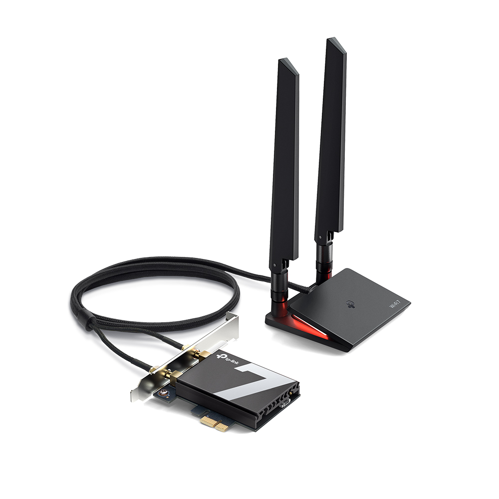 티피링크 BE9300 Archer TBE550E 블루투스 5.4 PCIe 트라이밴드 인터넷 와이파이 데스크탑 무선 랜카드 - 상품 이미지