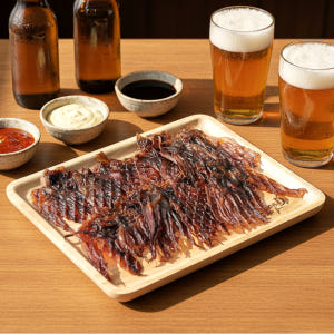 편의점 납짝 숏다리 오징어 다리 맥주안주 오다리 500g 맛있게 먹은 솔직 후기 - 상품 이미지 3
