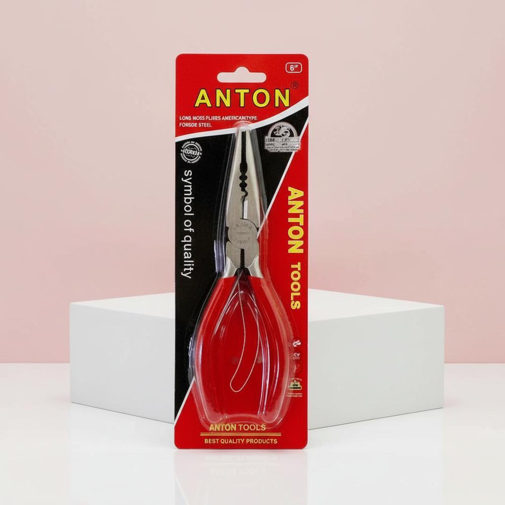 안톤적색 구부러진 롱로우즈 수작업공구 산업용품 - 상품 이미지