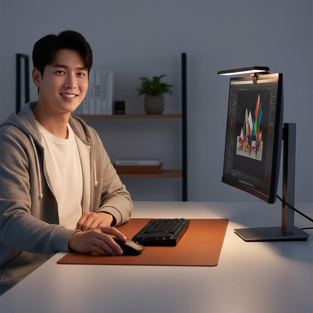 모니터 스크린 조명 LED스탠드 학습용책상공부스탠드 - 상품 이미지
