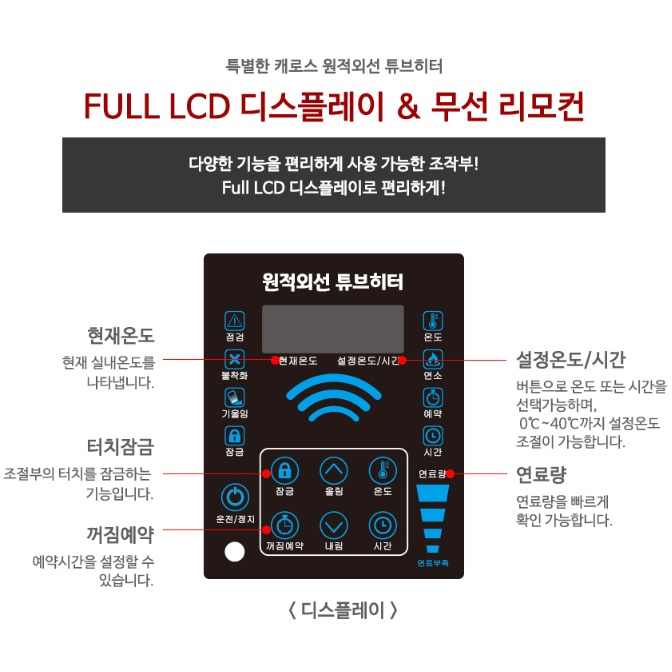 캐로스 대형석유난로 51평형 공장 창고 원적외선튜브히터 CAH-T21000 - 상세 이미지 5