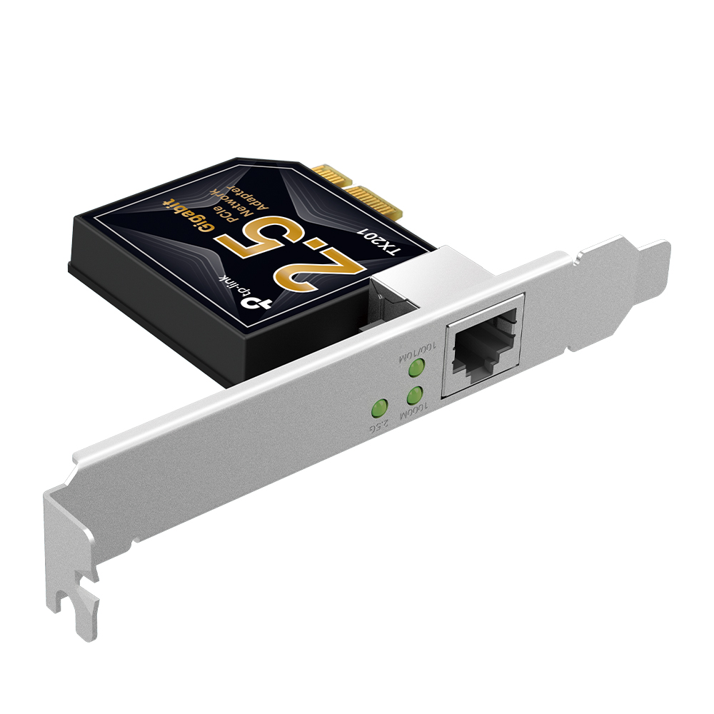 티피링크 2.5Gbps TX201 PCI-e 인터넷 데스크탑 어댑터 유선 랜카드 - 상세 이미지 2