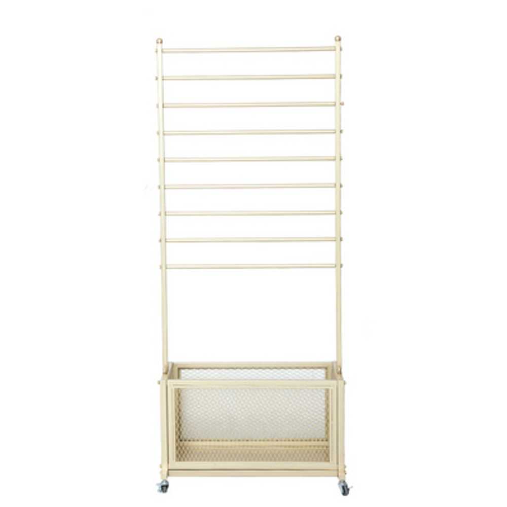 작업용 리본 거치대 포장지 보관 인테리어 진열대 화이트 70x170cm - 상세 이미지 2