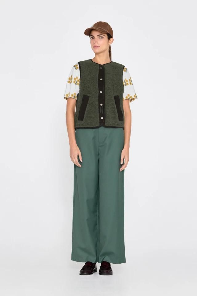 타이니코튼 시즌 트렌디 플리스 베스트 AW24-661K12 ONE COLOR - 상세 이미지 4