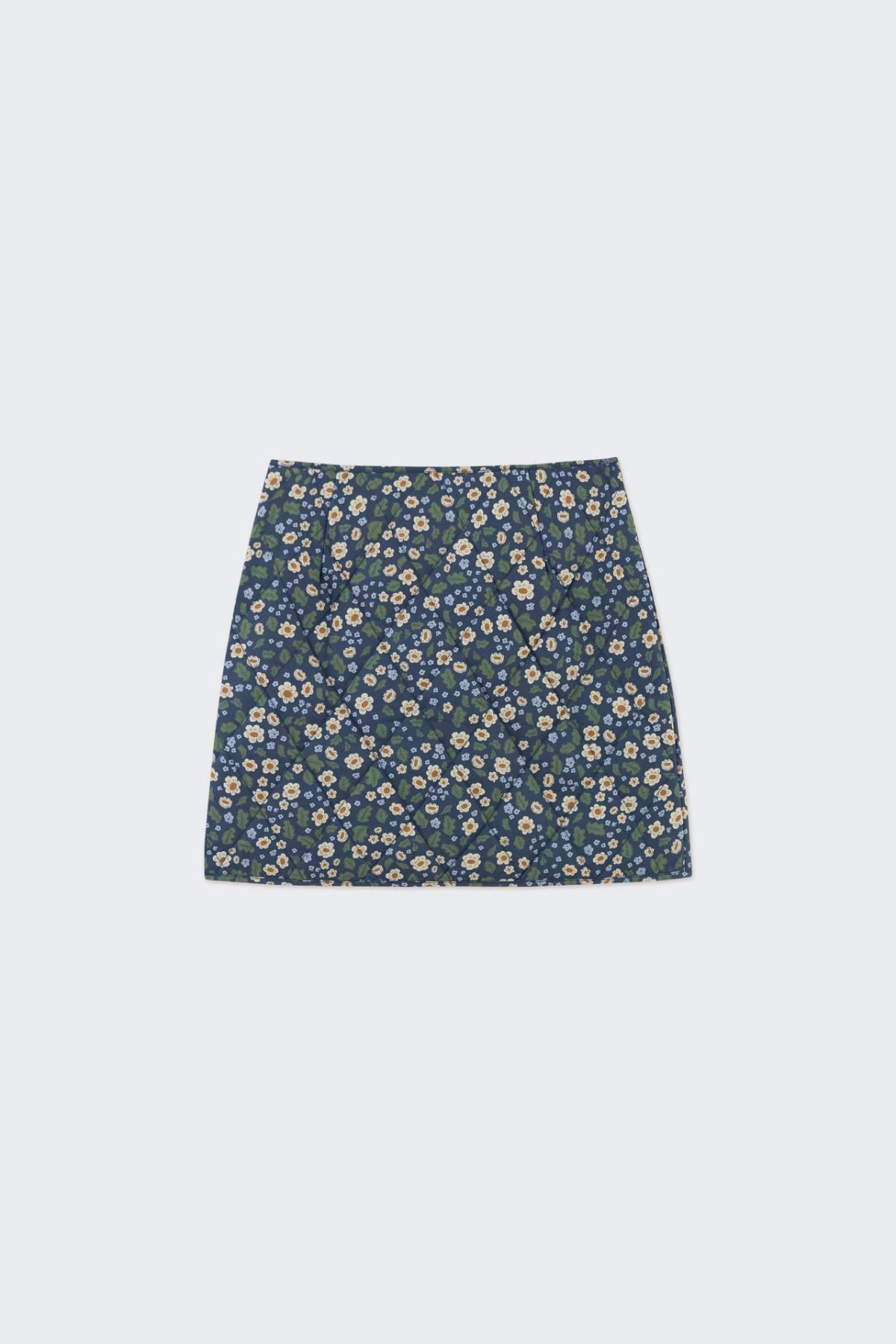 타이니코튼 플라워패턴 미니 스커트 Falda flowers AW24-675107 ONE COLOR - 상세 이미지 2