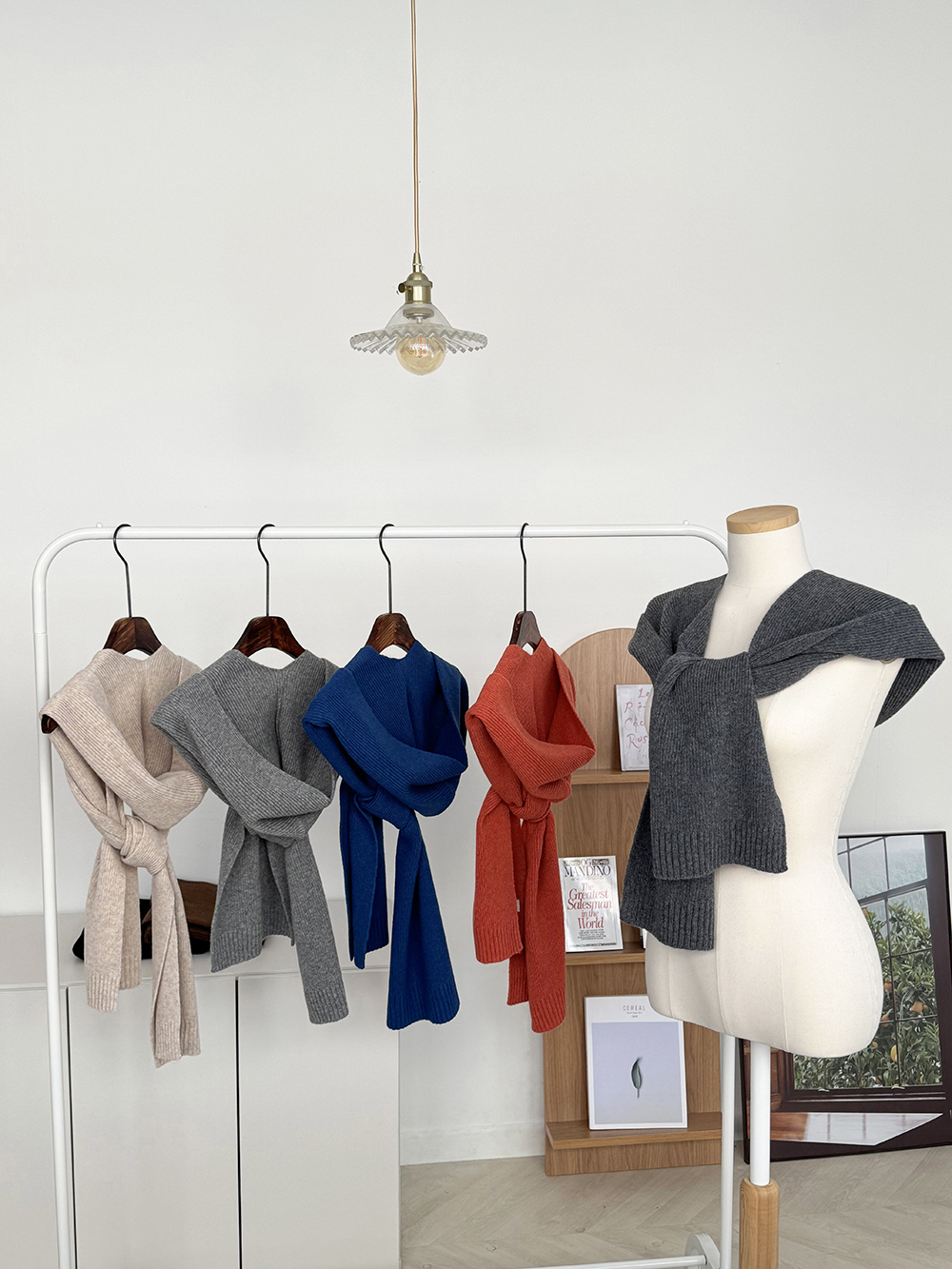 울100머플러 후드머플러 어부바 니트머플러 모자목도리 바라클라바목도리 후드숄