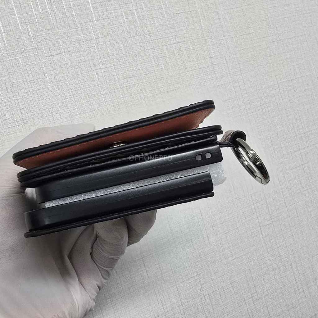 [RAFFINE] 라피네 로마 케이스 GS 블랙, 갤럭시Z플립6 F741 - 상세 이미지 4