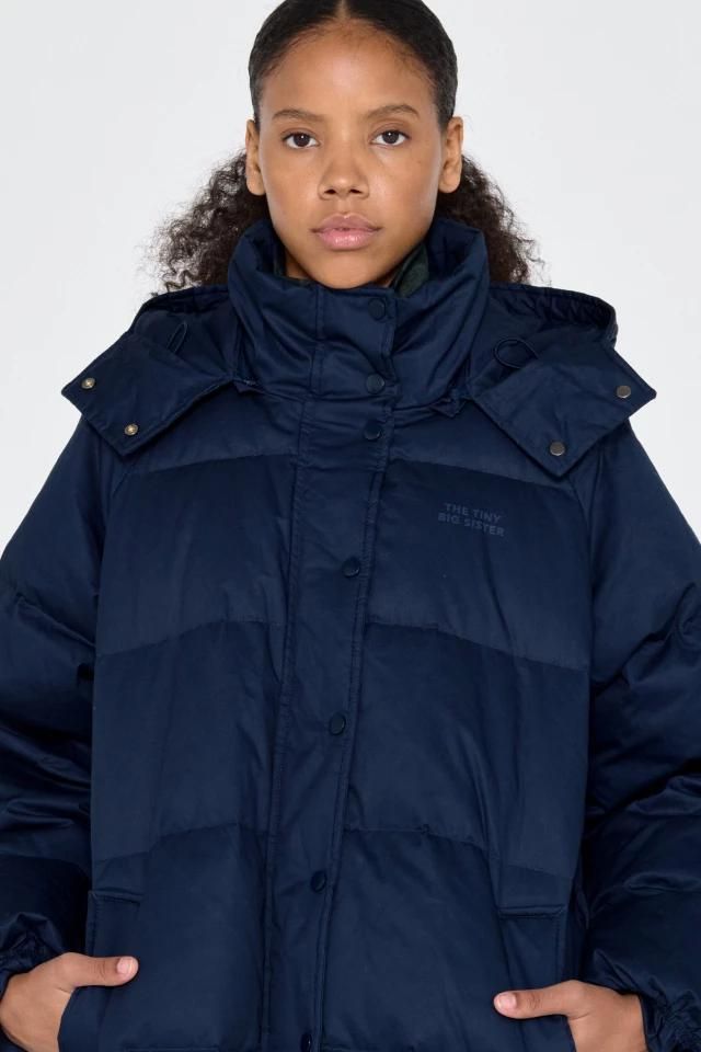 타이니코튼 오버핏 롱패딩 다운 점퍼 아우터 AW24-772107 ONE COLOR 이미지 8