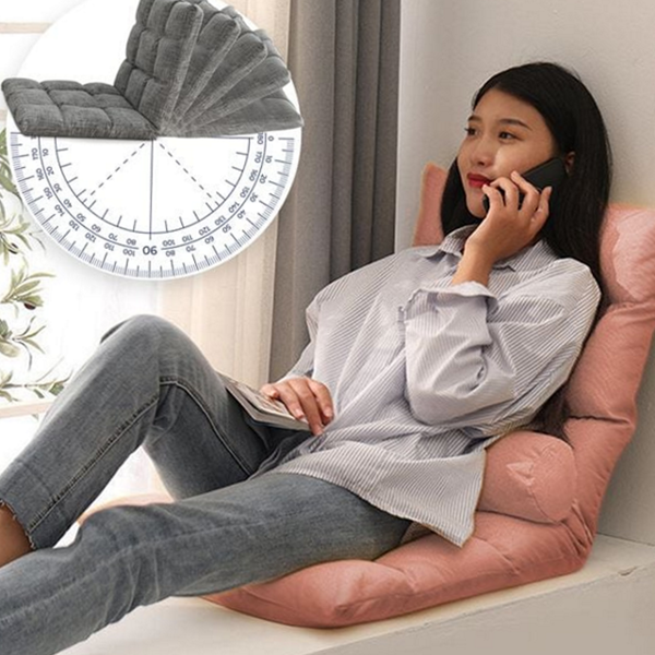 편안한 1인용 좌식 의자 리클라이너 좌식 등받이 의자 휴식 거실 - 상품 이미지