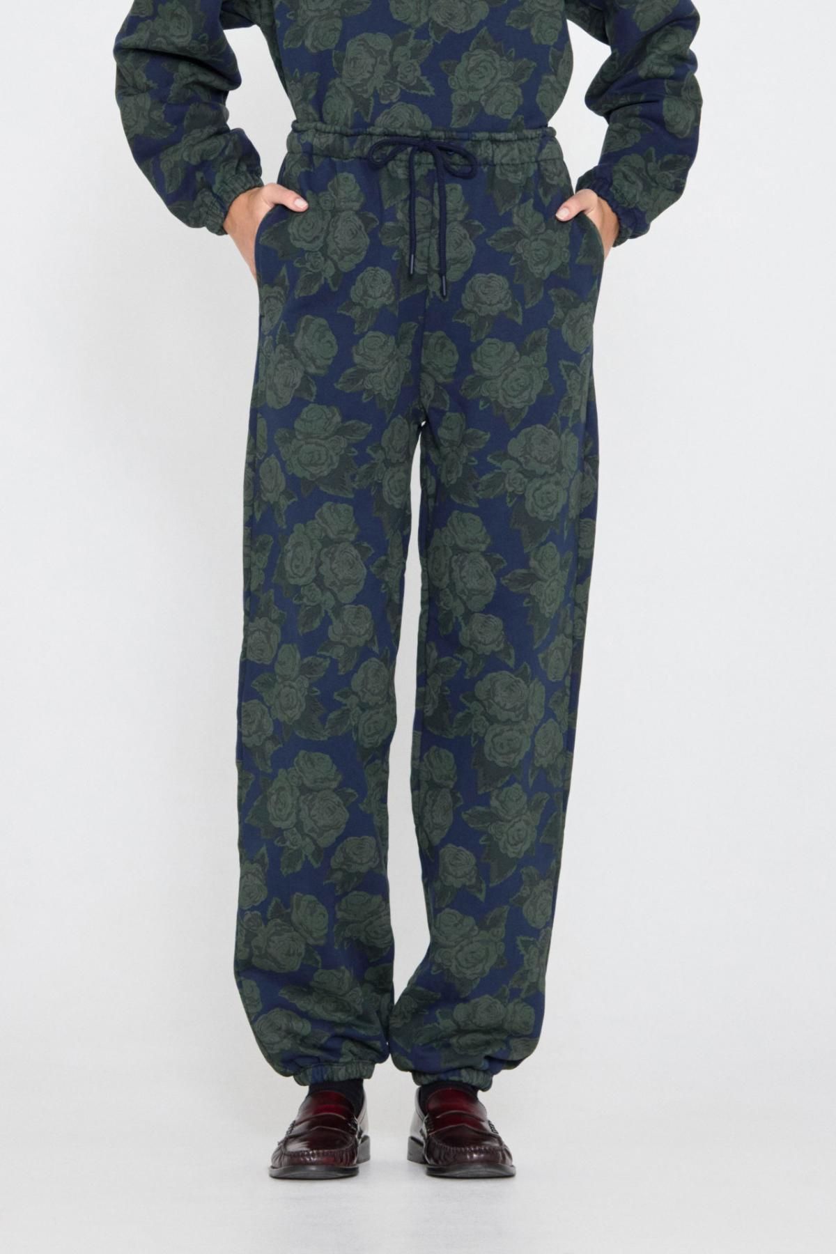 타이니코튼 플라워 패턴 조거 팬츠 AW24-774107 ONE COLOR - 메인 이미지