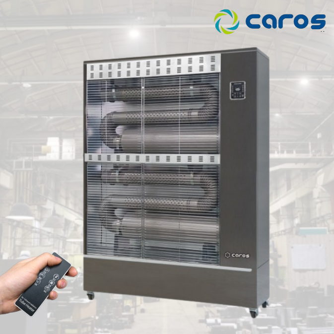 캐로스 대형 전기돈풍기 48평형 공장난방기 작업장 튜브히터 CEH-T22000