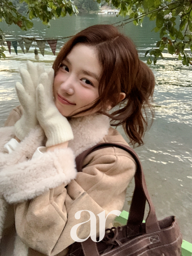 양털 안감 카라 스웨이드 무스탕 jk3020 - 상세 이미지 5
