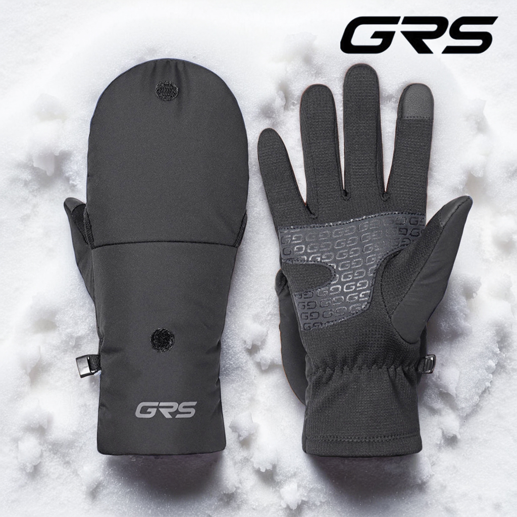 GRS 핑거커버 방한 겨울 등산 러닝 손모아 벙어리 장갑 보온