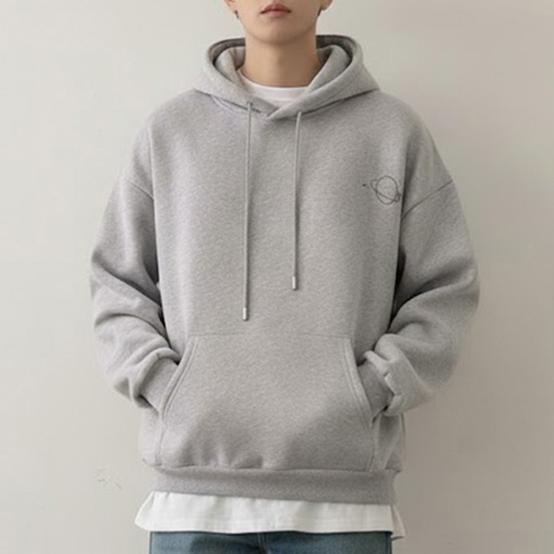 남자 기모 후드티 자수 오버핏 맨투맨 긴팔 3XL 5XL 이미지 7