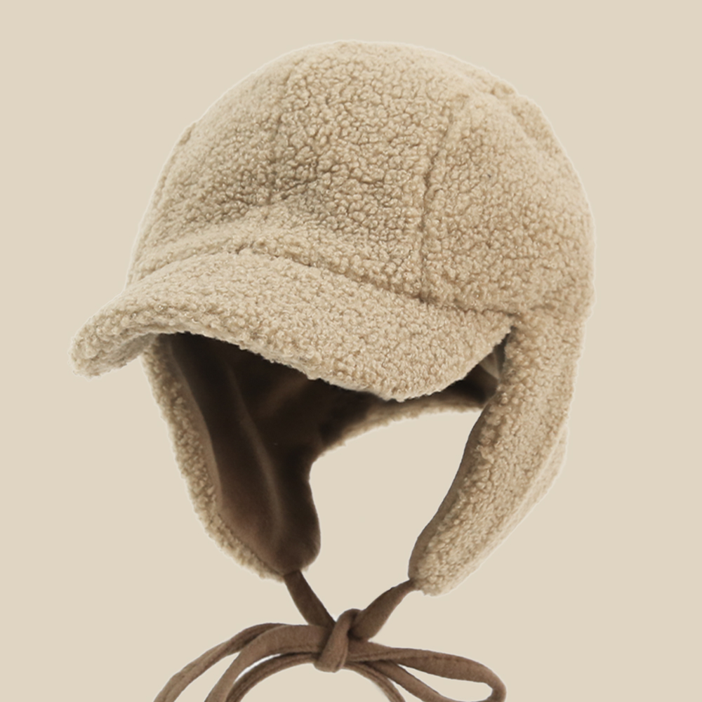 국내제작 뽀글이 양털 귀마개모자 털모자 고소모 겨울 군밤장수 방한 귀달이햇