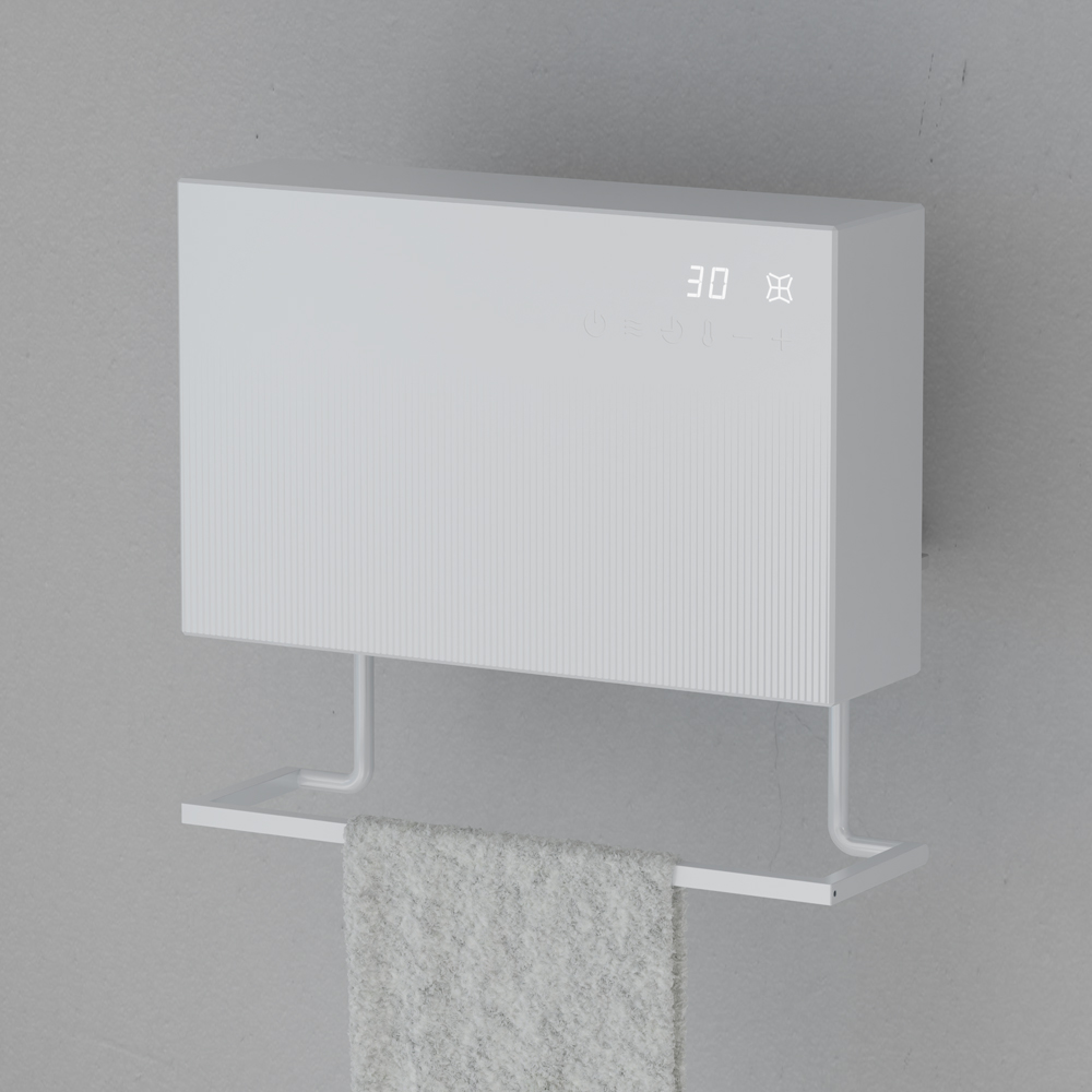 한일 롱레인지 욕실 화장실 온풍기 1500W RF리모컨 히터 화이트 - 메인 이미지