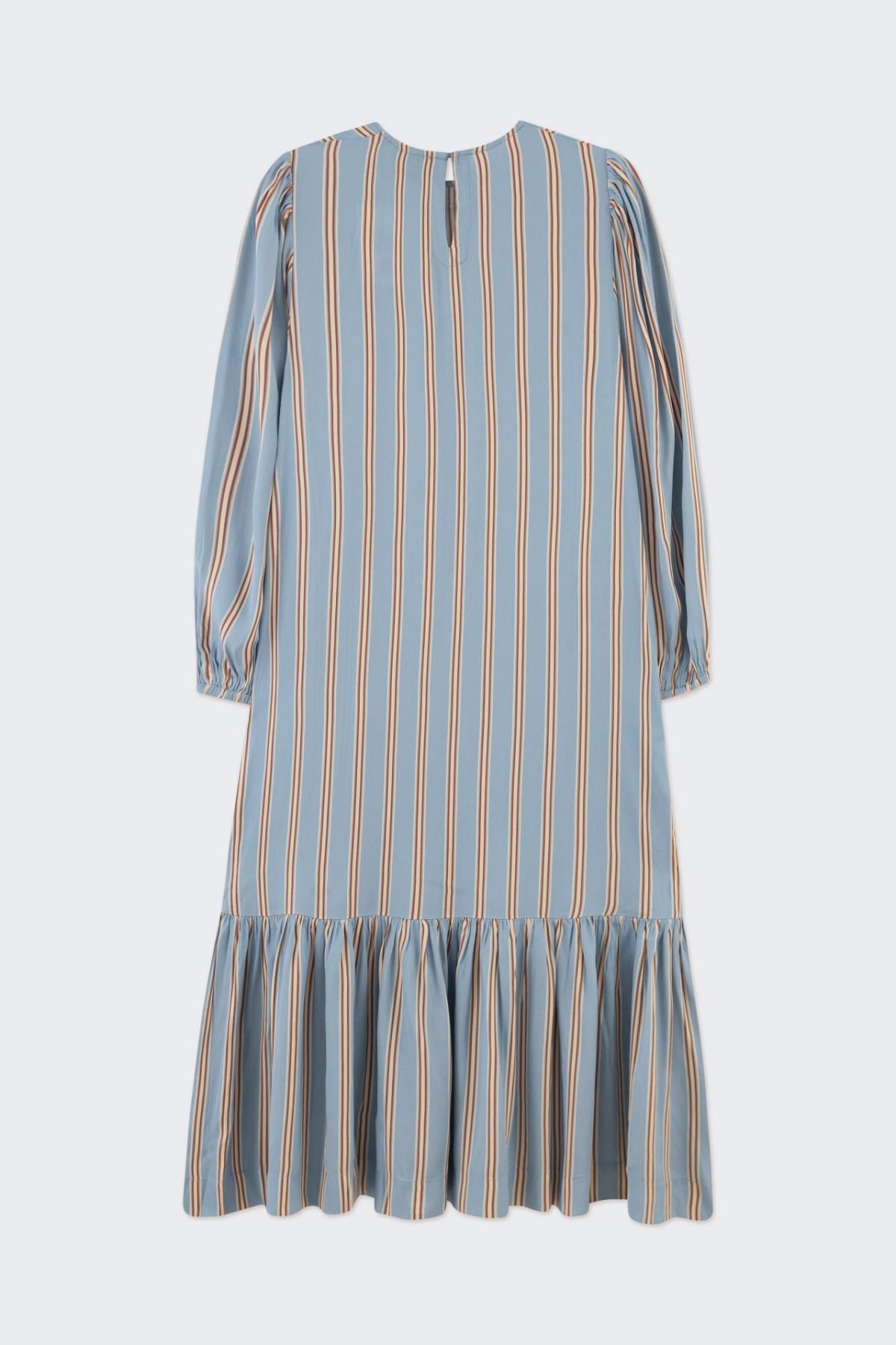 타이니코튼 스트라이프 미디 원피스 AW24-617P24 ONE COLOR - 상세 이미지 2