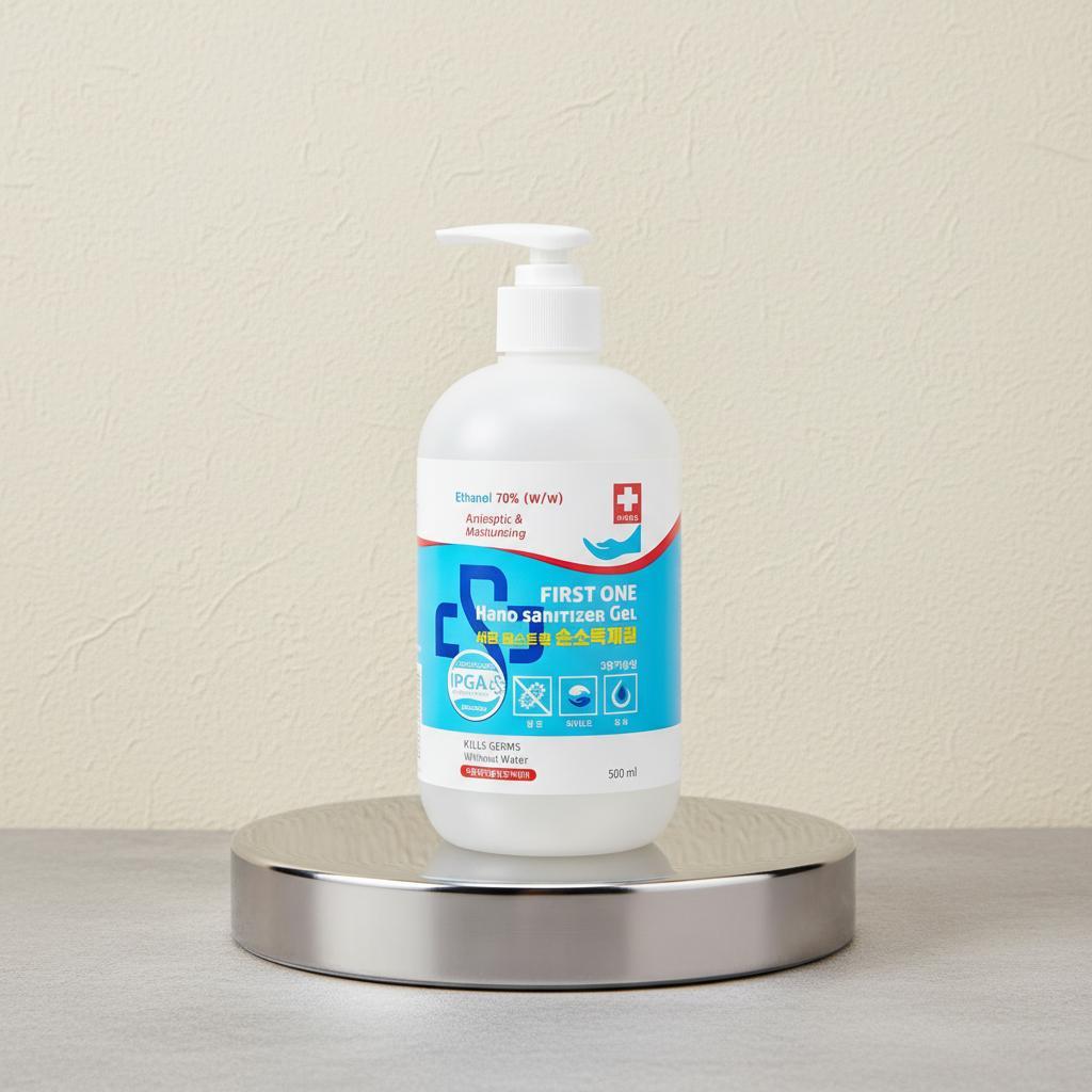삼현제약 써봄 퍼스트원 손소독제 겔 500ml 피부 보습 - 상품 이미지